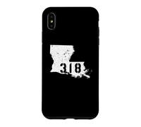 Louisiana 318 Area Code Southern State Pride Souvenir Case for iPhone XS Max