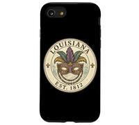 Louisiana Est. 1812 Masquerade Mask Mardi Gras Celebration Case for iPhone SE (2020) / 7/8