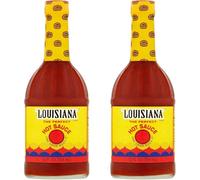Louisiana Hot Sauce 354ml (12oz) | Hot Chilli Sauce | Pack of 2 | American Import