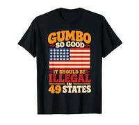 Louisiana Humor Gumbo Value Graphic T-Shirt