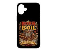 Louisiana Its A Lifestyle Born To Boil Cajun Crawfish Boil Case for iPhone 16 Plus