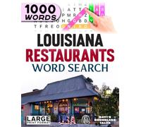Louisiana Restaurants Word Search: Large Print