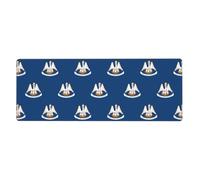 Louisiana State Flag Keyboard and Mouse Pad, Extra Large Desk Cover, Spill Resistance Mat for Smooth Tracking