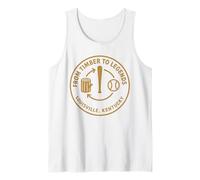 Louisville Kentucky Shirt Timber Bat Baseball Sports Icon Tank Top