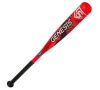 Louisville Slugger Genesis Alloy Baseball Bat, Red, 30 inch