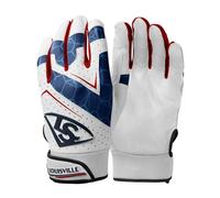 Louisville Slugger Youth Genuine 2.0 Batting Gloves - USA, Large
