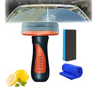 Louisx Glass Cleaning Board, Glass Coating Board, Glass Coating For Windshield, Hydrophobic Windshield Coating, Improves Clarity And Visibility For Enhancing The Visual Effects (1pcs)