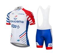 louizumify Cycling Jersey Men's Short Sleeve Suit 3D Padded,3 Pockets,Reflective,Quick Dry,Breathable