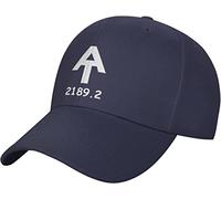 LOUJIN Appalachian Trail Logo Baseball Hat Adjustable Solid Color Curved Peaked Cap Unisex Black