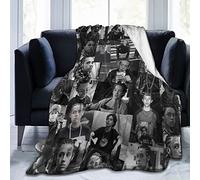LOUJIN Carl Role Gallagher Throw Blanket Ultra Soft Flannel Fleece Lightweight Throw Blankets Warm Air Conditioning Blanket for Couch Sofa Bed 50x40 Inch
