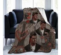 LOUJIN Chandler Role Bing Throw Blanket Ultra Soft Flannel Fleece Lightweight Throw Blankets Warm Air Conditioning Blanket for Couch Sofa Bed 50x40 Inch