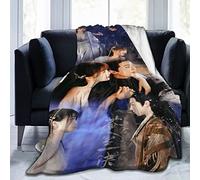 LOUJIN Chinese Drama Love Between Fairy and Devil Throw Blanket Lightweight,Ultra-Soft & Comfy Flannel Blanket,Microfiber Fleece Blanket,Anti-Pilling Plush Blanket