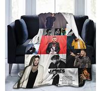 LOUJIN Flannel Blanket James Singer Arthur Bedding Fleece Blanket Soft Thow Blankets Air Conditioning Blanket For Sof 125CM X 100CM