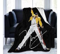 LOUJIN Freddie Mercury Ultra Soft Micro Fleece Blanket 200X150CM