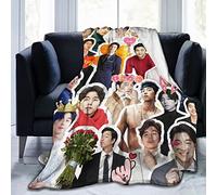 LOUJIN Gong Yoo Soft and Comfortable Warm Fleece for Sofa,Office Bed car Camp Couch Cozy Plush Throw s Beach s 125CM X 100CM