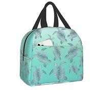LOUJIN Lunch Bag Sea Turtles Tote Bag Lunch Boxes Reusable Insulated Cooler Bag Water-Resistant Thermal Meal Bag Snack Bag