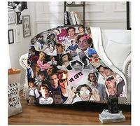 LOUJIN Matthew Gray Gubler Criminal Minds Throws Dr.Spencer Reid Soft Warm Quilt 150CM X 125CM
