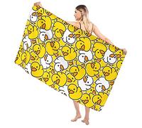 LOUJIN Microfiber Beach Towel No Sand Soft Absorbent Bath Towel for Adult Large Size Towel for Bathroom Swimming Sports 80x130cm