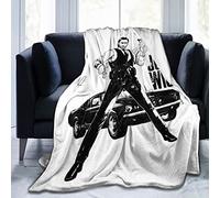 LOUJIN Super Soft Flannel John Blanket Wick Warm Blanket Sofa Throw Blankets Air Conditioning Blankets for All Seasons 125x100cm