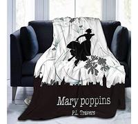 LOUJIN Super-Soft Sofa Blanket Mary Poppins Micro Fleece Blanket,Suitable for Sofa Blankets for Adults and Children, Bed Blankets