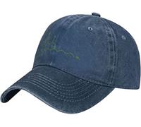 LOUJIN THC Molecule Cowboy Baseball Hat Men Women Classic Adjustable Outdoor Baseball Cap Black