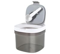 LOUJINGREO Airtight Coffee Storage Container with Magnetic Spoon & Scraper, Stackable Food Jar for Coffee Beans, Sugar, Flour, Protein Powder, Grains, BPA-Free Kitchen Organizer,800ml