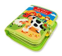 LOUJINGREO Children's Farm Busy Board Montessori Toys 18-in-1 Safe and Soft Suitable for 1-4 Year Old Boys and Girls Sensory Toys Inspiration Christmas Festival Rewards