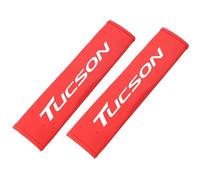 Loujyou 2 Pcs Seat Belt Padding Leather Belt Protector Cushion Cover Auto Interior Accessories for Hyundai Tucson nx4,B