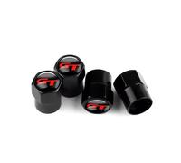 Loujyou 4 pcs Car Wheel Tire Valve Caps aluminium alloyCover Waterproof Dust-Proof for Kia GT Sportage Ceed Picanto,B