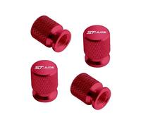 Loujyou 4 pcs Car Wheel Tire Valve Caps aluminium alloyCover Waterproof Dust-Proof for ST Line Bronco Puma Focus Mondeo Kuga Fiesta C-MAX F-150,D