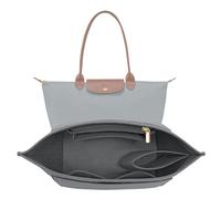 LOUKAYCCI Felt Organiser Insert Compatible with Longchamp Le Pliage S Bag (S, Grey)