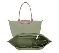 LOUKAYCCI Felt Purse Organiser Insert for Longchamp Le Pliage M Handbag Insert (Forest Green, M)