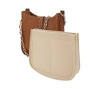 LOUKAYCCI Purse Insert Organizer for Hermes Evelyne 29 Bag, Premium Purse Felt Insert (E29, Beige)