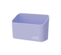 loukin Magnetic Marker & Remote Control Organizer, Dry Erase Marker Holder, Magnetic Storage for Whiteboard or Refrigerators (Purple)