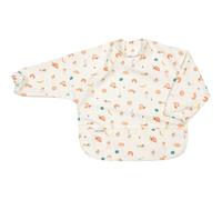 Loulou Lollipop Long Sleeve Mess Free Waterproof Bibs, For Baby Boys And Girls 6 36 Months, Machine Washable, Travel Friendly (French Breakfast)