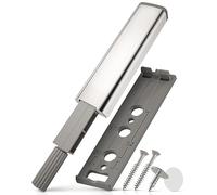 LouMaxx Push to Open Door Opener - Effortless Opening of Cupboard Doors and Drawers - Suitable for Many cupboards e.g. from IKEA - Set of 4 Push to Open Cupboard Door openers, with Neodymium Magnets