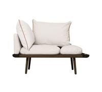Lounge Around 1½-Seater Sofa Dark Oak/White Sands