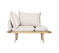 Lounge Around 1½-Seater Sofa Oak/White Sands