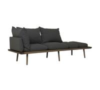 Lounge Around 3-Seater Sofa Dark Oak/Shadow