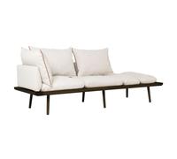 Lounge Around 3-Seater Sofa Dark Oak/White Sands