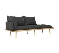 Lounge Around 3-Seater Sofa Oak/Shadow