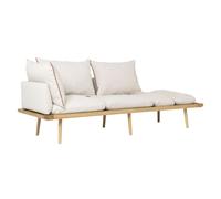 Lounge Around 3-Seater Sofa Oak/White Sands