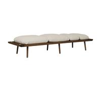 Lounge Around Daybed Sofa Dark Oak/White Sands