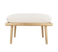 Lounge Around Shuffle Pouf White Sands