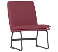 vidaXL Lounge Chair Wine Red 52x75x76 cm Fabric