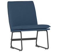 vidaXL Lounge Chair Blue 52x75x76 cm Fabric