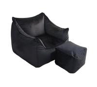 Lounge Chair,Sofa Chair,Accent Chair with Ottoman High Back Ergonomic Support Dutch Velvet Compressed for Easy Shipping Living Room Bedroom Balcony B,110 * 100 * 75CM