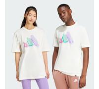 adidas Men's Lounge ICE Graphic T-Shirt, Off White, M