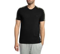 Lounge Logo Trim Crew T-Shirt Black L