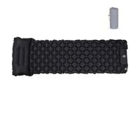 Lounge Mat - Portable Chill Zone, Self Inflating Sleeping Pad With Built-in Foot Pump, Lightweight Travel Air Mattress, Durable Car Tent Bed For Camping, Backpacking, Car Camp,Black-190 * 60 * 5cm